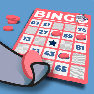 miten bingoa pelataan vaihe kolme merkkaa numerot korttiin